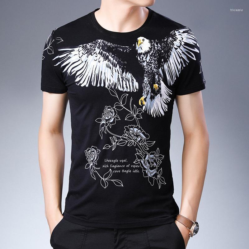 Men's T-Shirts Chinese Style Ink Eagle Print Luxury Short-sleeved T Shirt Summer 2022 Quality Cotton Soft Elastic Men -XXXLMen's Trix22, As picture
Men's T-Shirts Chinese Style Ink Eagle Print Luxury Short-sleeved T Shirt Summer 2022 Quality Cotton Soft Elastic Men -XXXLMen's Trix22, As picture