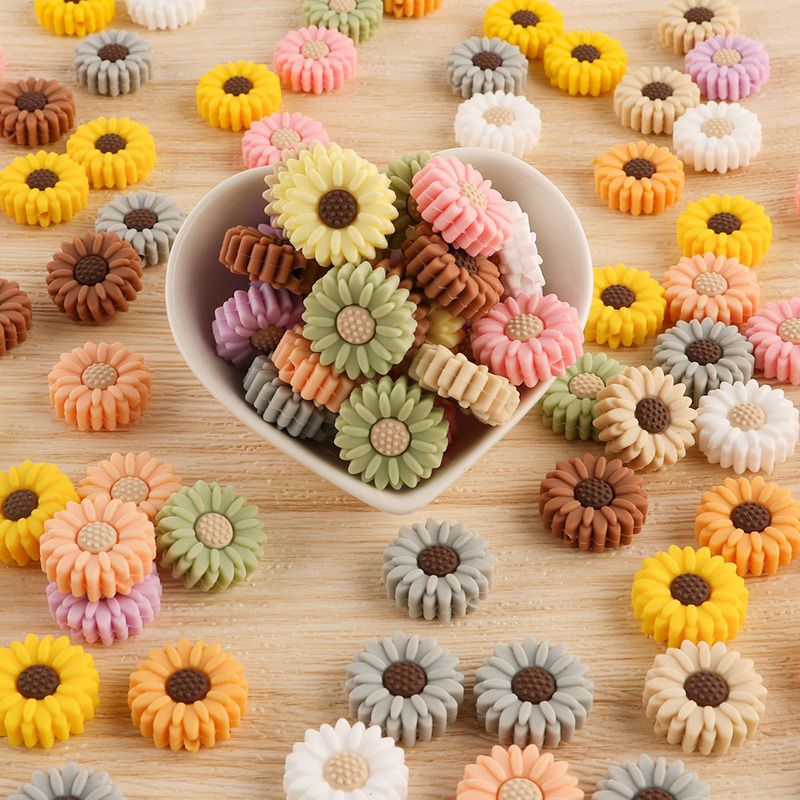 Kovict Teethers 50/100/200Pcs 20mm Silicone Bead BPA Free Baby Teething Beads Flower Shape Baby For Necklace Makin
Kovict Teethers 50/100/200Pcs 20mm Silicone Bead BPA Free Baby Teething Beads Flower Shape Baby For Necklace Makin