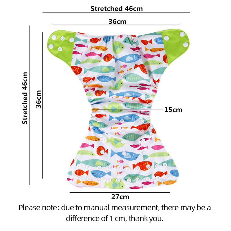 [simfamily]6pcs Nappy+6pcs Insert Washable Baby Cloth Diaper Cover Adjustable Nappy Reusable Diapers Available 220512