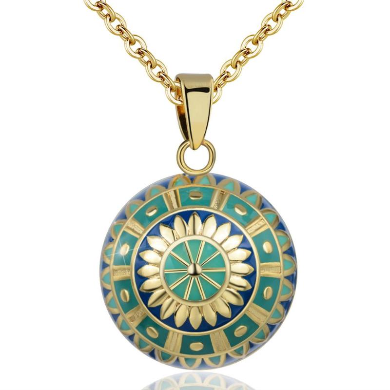 Pendant Necklaces Eudora 20mm Vintage Mexican Bola Harmony Chime Ball Elegant Pregnancy Necklace For Women Fashion Jewelry Gift N14NB333-1Pe
Pendant Necklaces Eudora 20mm Vintage Mexican Bola Harmony Chime Ball Elegant Pregnancy Necklace For Women Fashion Jewelry Gift N14NB333-1Pe