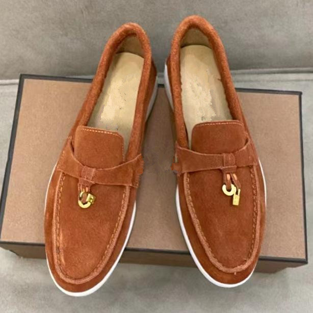 Suede men's and women's loafers shoes luxury LOPO PLAN beanie flat shoe men women casual comfortable couple small leather shoes 35-45
Suede men's and women's loafers shoes luxury LOPO PLAN beanie flat shoe men women casual comfortable couple small leather shoes 35-45