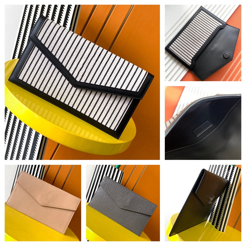 Envelope bag luxury designer wallets calfskin flap bag high quality UPTOWN HAYBRICK banquet party wedding clutch bags wallet women handbags real leather