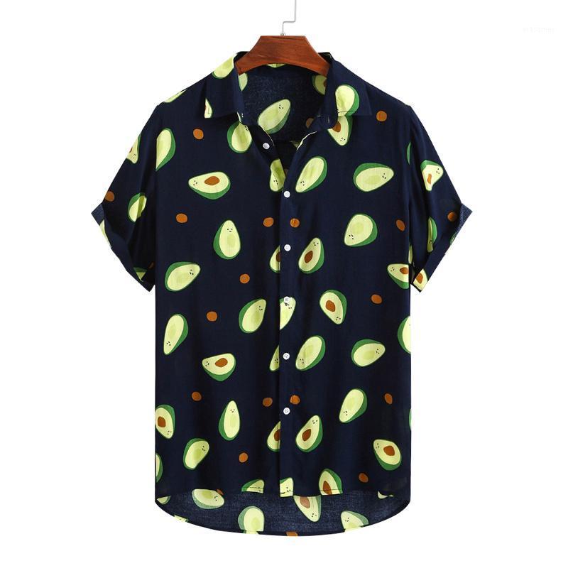 Avocado Printed Short Sleeve Shirt Men V-neck Fashion Brand Breathable Cool Clothing Party Beach Camisas De Hombre Casual Men's Shirts, White
Avocado Printed Short Sleeve Shirt Men V-neck Fashion Brand Breathable Cool Clothing Party Beach Camisas De Hombre Casual Men's Shirts, White