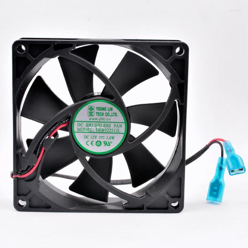 Fans & Coolings 92mm Fan 92x92x25mm DC12V 1.6W 2 Wires Double Ball Bearings Cooling For Chassis Power Supply CPUFans
Fans & Coolings 92mm Fan 92x92x25mm DC12V 1.6W 2 Wires Double Ball Bearings Cooling For Chassis Power Supply CPUFans