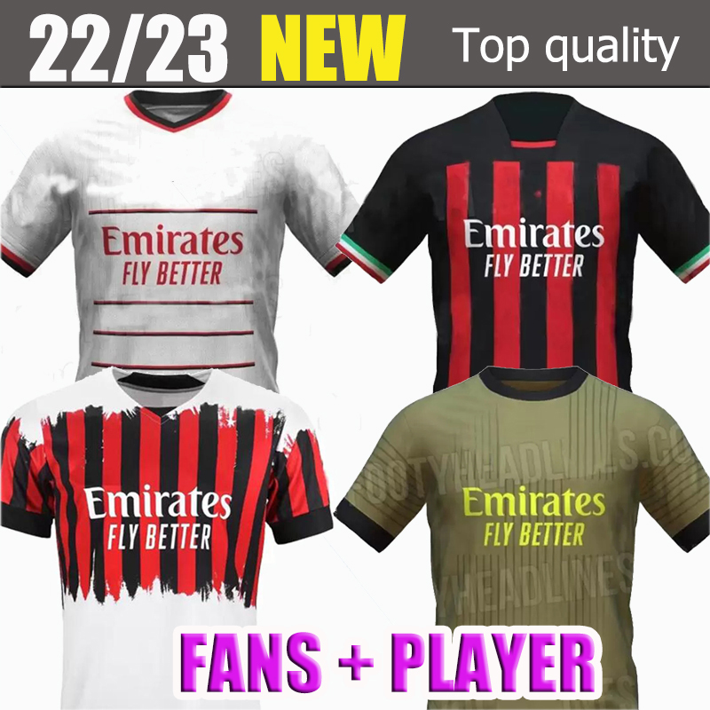 23 22 IBRAHIMOVIC soccer jersey GIROUD KESSIE football shirt 22 23 TONALI Camiseta de futbol THEO BRAHIM R.LEAO Fourth Ac Milans DJQ799
23 22 IBRAHIMOVIC soccer jersey GIROUD KESSIE football shirt 22 23 TONALI Camiseta de futbol THEO BRAHIM R.LEAO Fourth Ac Milans DJQ799