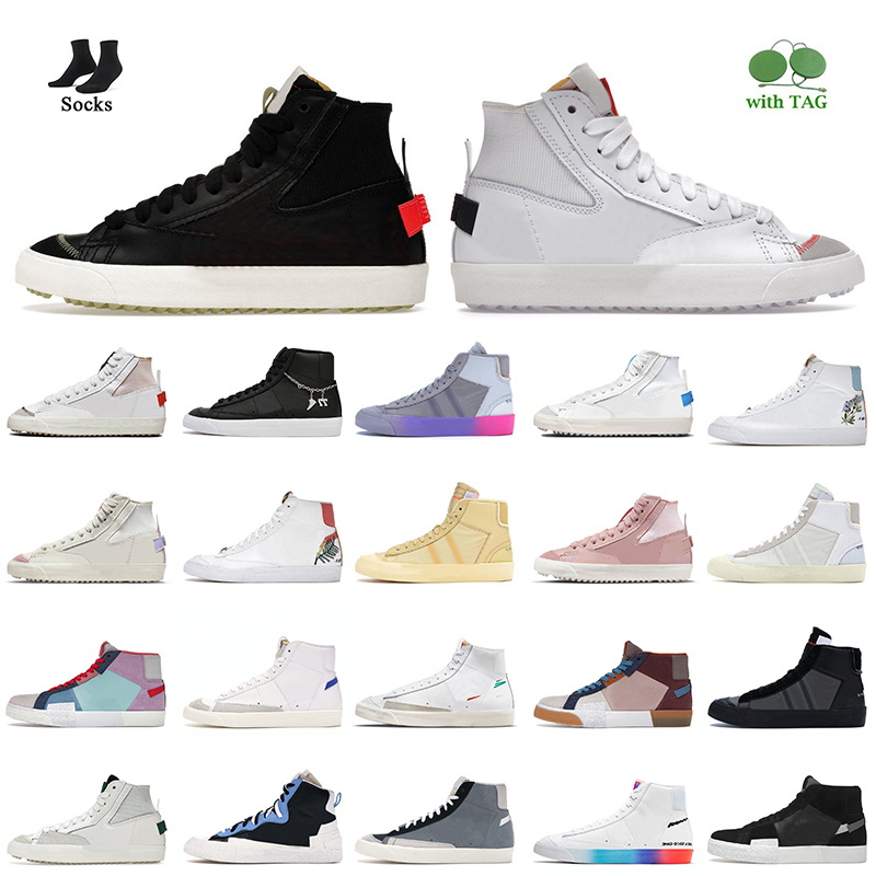 New Fashion Casual Shoes With Socks Women Men Blazer Mid 77 Vintage Black Bright Crimson Multi Habanero Red Pink Oxford Sunset Pulse Indigo Grim Reaper Mens Trainers, D25 multi-color 36-45
New Fashion Casual Shoes With Socks Women Men Blazer Mid 77 Vintage Black Bright Crimson Multi Habanero Red Pink Oxford Sunset Pulse Indigo Grim Reaper Mens Trainers, D25 multi-color 36-45