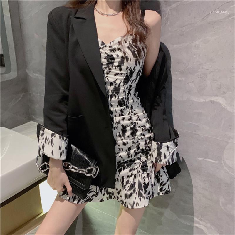 Work Dresses Alien Kitty High Street Femme Two Pieces Sets Floral Chic 2022 Slim Mini Slip Dress Loose-Fitting Casual Autumn Blazers Coats
Work Dresses Alien Kitty High Street Femme Two Pieces Sets Floral Chic 2022 Slim Mini Slip Dress Loose-Fitting Casual Autumn Blazers Coats