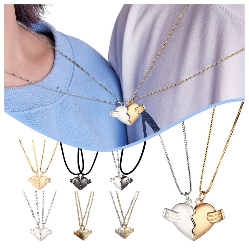 Pendant Necklaces Couple Necklace Magnet Love For Women Men 2 Pcs A Pair Of Jewelry Gift Ladies
Pendant Necklaces Couple Necklace Magnet Love For Women Men 2 Pcs A Pair Of Jewelry Gift Ladies