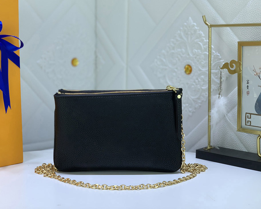 Fashion Designers Women Handbags Shoulder Bags Luxurys Lady Crossbody Highs Quality Classic Flowers Leather Messenger Totes Double Zip Pochette Purses 800L84A