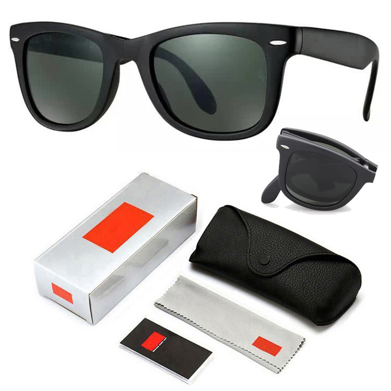 Foldable Ray Sunglasses Vintage Classic Ban Sun Glasses Men Shopping Travel UV400 Lunette De Soleil Femme With Box 4105
Foldable Ray Sunglasses Vintage Classic Ban Sun Glasses Men Shopping Travel UV400 Lunette De Soleil Femme With Box 4105