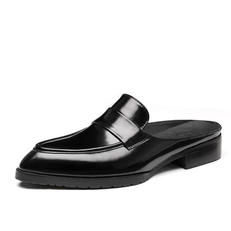 Sandals Men Business Casual Genuine Leather Slippers Shoes Male Vintage Fashion Streetwear Slip-on Loafers ShoesSandals, Black
Sandals Men Business Casual Genuine Leather Slippers Shoes Male Vintage Fashion Streetwear Slip-on Loafers ShoesSandals, Black
