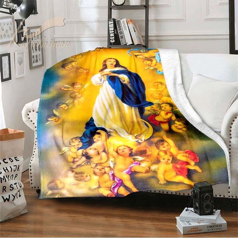 Blankets Church Of Jesus Christ Virgin MaryThrow Blanket Print Warm Flannel Single Casual Sofa Chair Bed Drop
Blankets Church Of Jesus Christ Virgin MaryThrow Blanket Print Warm Flannel Single Casual Sofa Chair Bed Drop