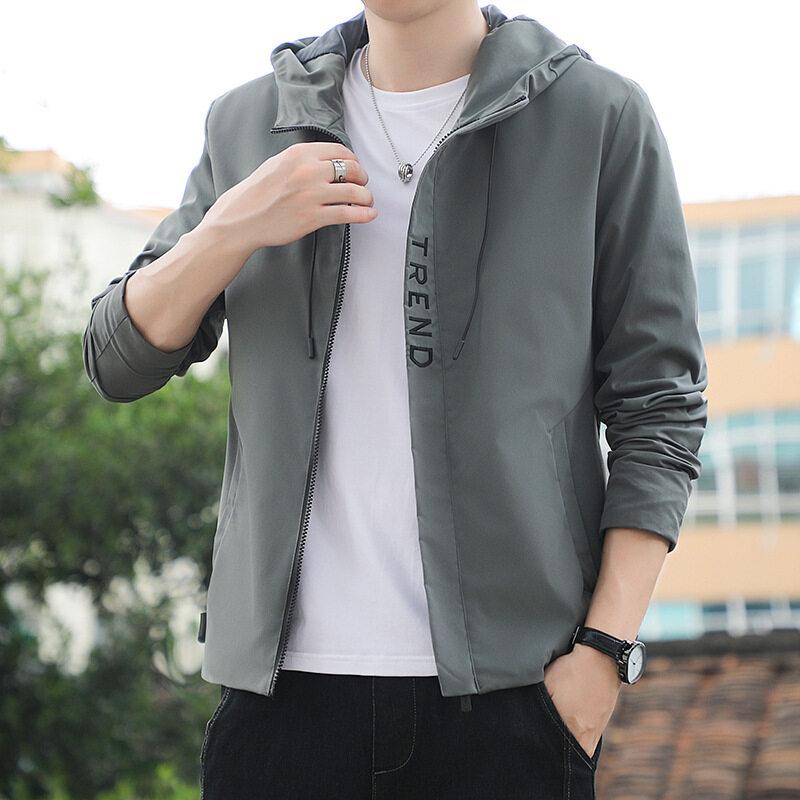 Men's Jackets Spring Zipper Thin Outer Brown Hooded Teen Slim Fit Casual Jacket Solid Color Gray Black White 2022Men's, Green
Men's Jackets Spring Zipper Thin Outer Brown Hooded Teen Slim Fit Casual Jacket Solid Color Gray Black White 2022Men's, Green