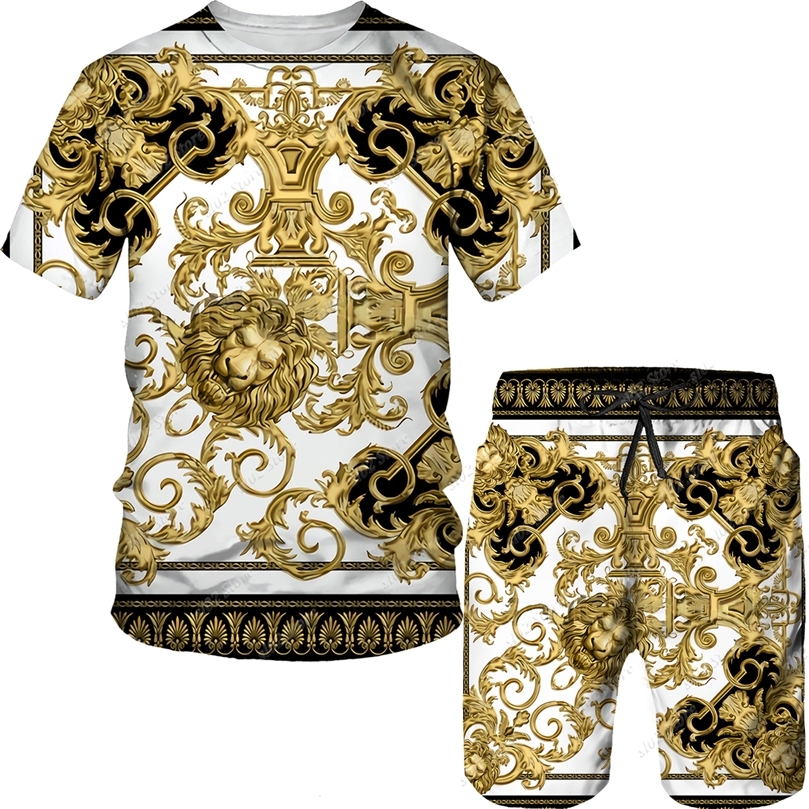 Summer Golden Pattern Chain 3D Printed Mens Tracksuit T Shirt Shorts Set Oversize Street Style Mens Clothes Chandal Hombre 220606, Vb
Summer Golden Pattern Chain 3D Printed Mens Tracksuit T Shirt Shorts Set Oversize Street Style Mens Clothes Chandal Hombre 220606, Vb