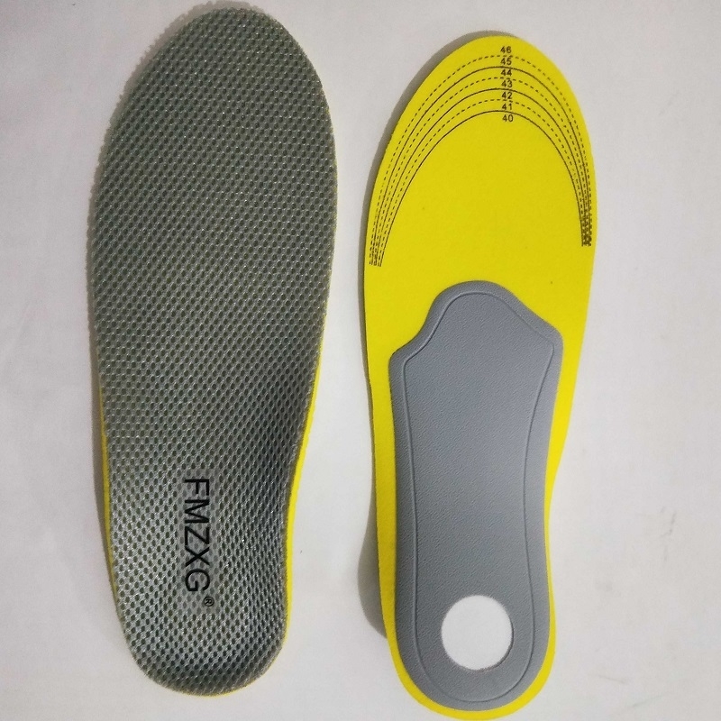 FMZXG Height increase insoles for menwomen up arch support orthopedic insoles shock absorption blueblack color 210402