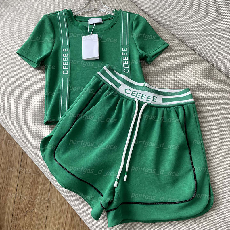 Letters Webbing Womens T Shirts Summer Comfortable Cotton Tees Shorts Casual Elastic Shorts 3 Colors, Green with label #
Letters Webbing Womens T Shirts Summer Comfortable Cotton Tees Shorts Casual Elastic Shorts 3 Colors, Green with label #