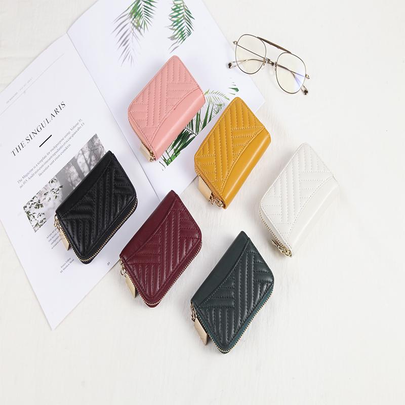 Card Holders Women Wallets Sheepskin Leather Female Purse Mini Zipper Solid Multi-Cards Holder Fashion Coin Short Slim Small WalletCard, Yellow
Card Holders Women Wallets Sheepskin Leather Female Purse Mini Zipper Solid Multi-Cards Holder Fashion Coin Short Slim Small WalletCard, Yellow