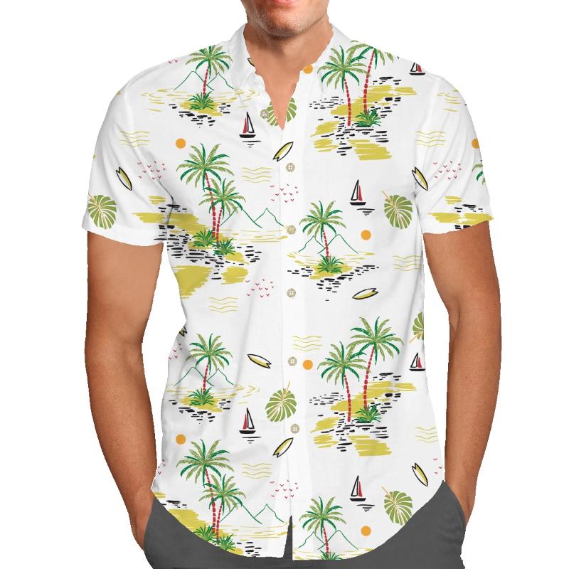 Men's Casual Shirts Summer Men's Beach Shirt Surfing Quick-drying Flower Coconut Tree Seaside Hawaiian Loose Printed ShirtMen's, Purple
Men's Casual Shirts Summer Men's Beach Shirt Surfing Quick-drying Flower Coconut Tree Seaside Hawaiian Loose Printed ShirtMen's, Purple