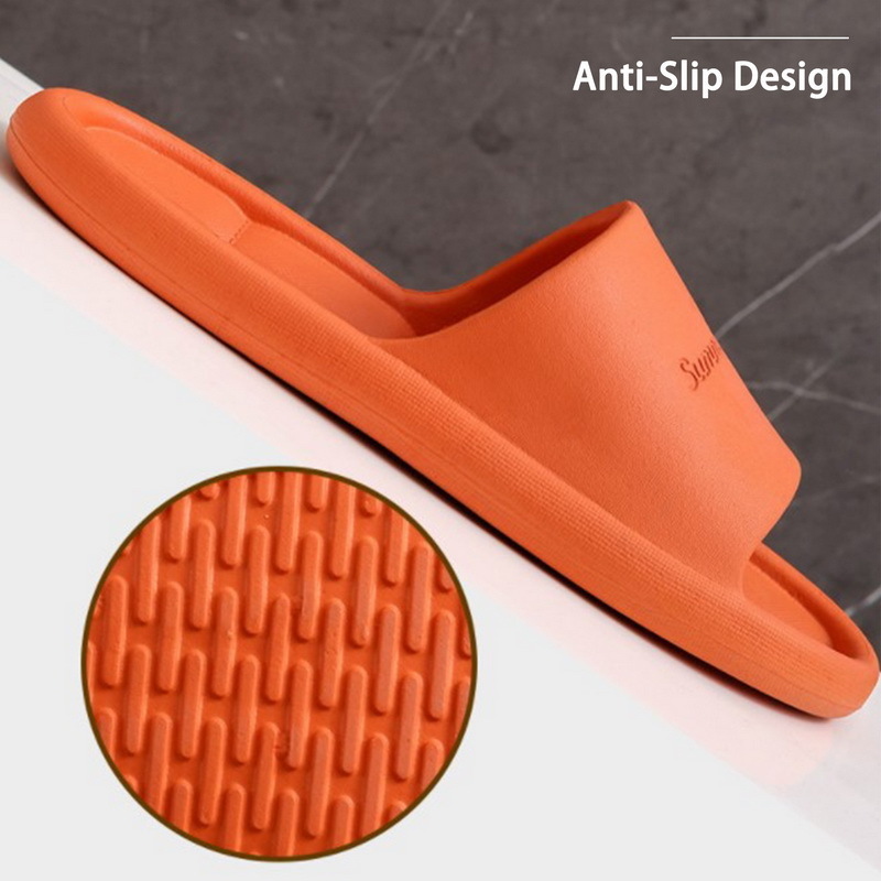 Women Indoor Home Slippers Summer Light Soft Comfortable Nonslip Flip Flops Bath Slides Couple Family Flat Shoes el Sandals 220628