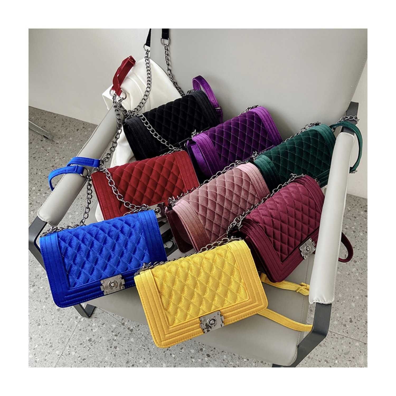 China Wholesale Luxury Handbag Side Sling Shoulder Ladies Bag Designer Famous Brands Jelly Velvet Purse Women Hand Bags, Green
China Wholesale Luxury Handbag Side Sling Shoulder Ladies Bag Designer Famous Brands Jelly Velvet Purse Women Hand Bags, Green