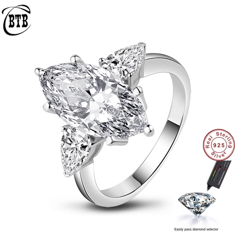 Wholesale100% 925 Sterling Silver 4ct marquise 816mm Wedding Diamond Engagement Rings for Women Fine Jewelry 220728
Wholesale100% 925 Sterling Silver 4ct marquise 816mm Wedding Diamond Engagement Rings for Women Fine Jewelry 220728