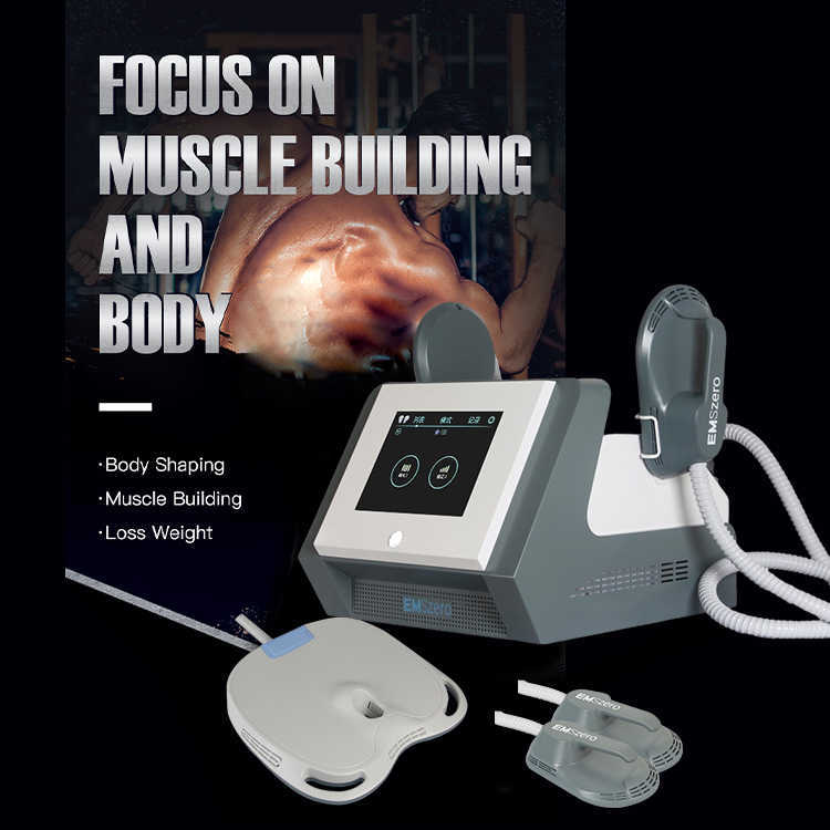 EMS Sculpting 4 Handle with RF Ems Emslim Sculpting 4 Handle Contouring Body Shape Fat Burn Ems Muscle Stimulator Machine