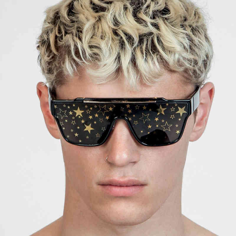 Flat top Sunglass classic versatile trend sunglass 6125