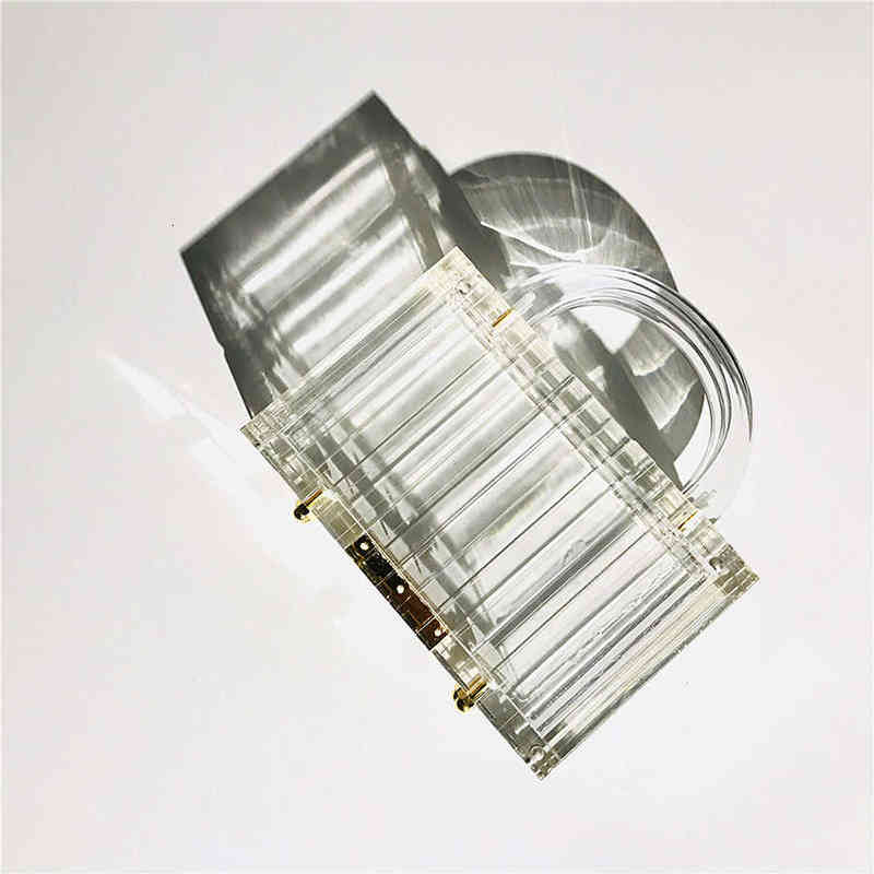 Evening Bag Transparent Striped Acrylic Women 2022 New Top Handle Small Square Clutch Wallet Female Crystal Handbag High Quality 220622, Clear
Evening Bag Transparent Striped Acrylic Women 2022 New Top Handle Small Square Clutch Wallet Female Crystal Handbag High Quality 220622, Clear