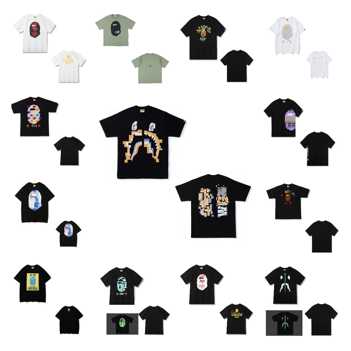 Apes Men's T-Shirt Letter Print Casual Summer t shirt Breathable Short Sleeve Hip Hop Street Women's tShirt 2022 New 0104120402, 1pcs buttons
Apes Men's T-Shirt Letter Print Casual Summer t shirt Breathable Short Sleeve Hip Hop Street Women's tShirt 2022 New 0104120402, 1pcs buttons