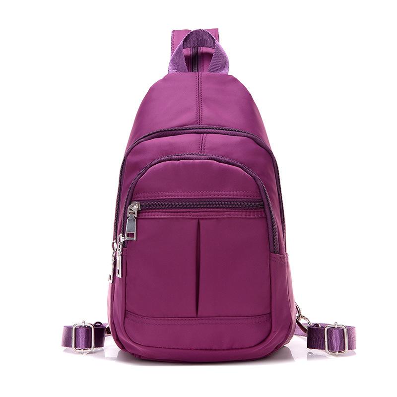 Backpack Women Waterproof Nylon Small Lady Girl Shoulder Bags Multifunction Female Chest Bag Travel Bagpack Schoolbag, Purple
Backpack Women Waterproof Nylon Small Lady Girl Shoulder Bags Multifunction Female Chest Bag Travel Bagpack Schoolbag, Purple