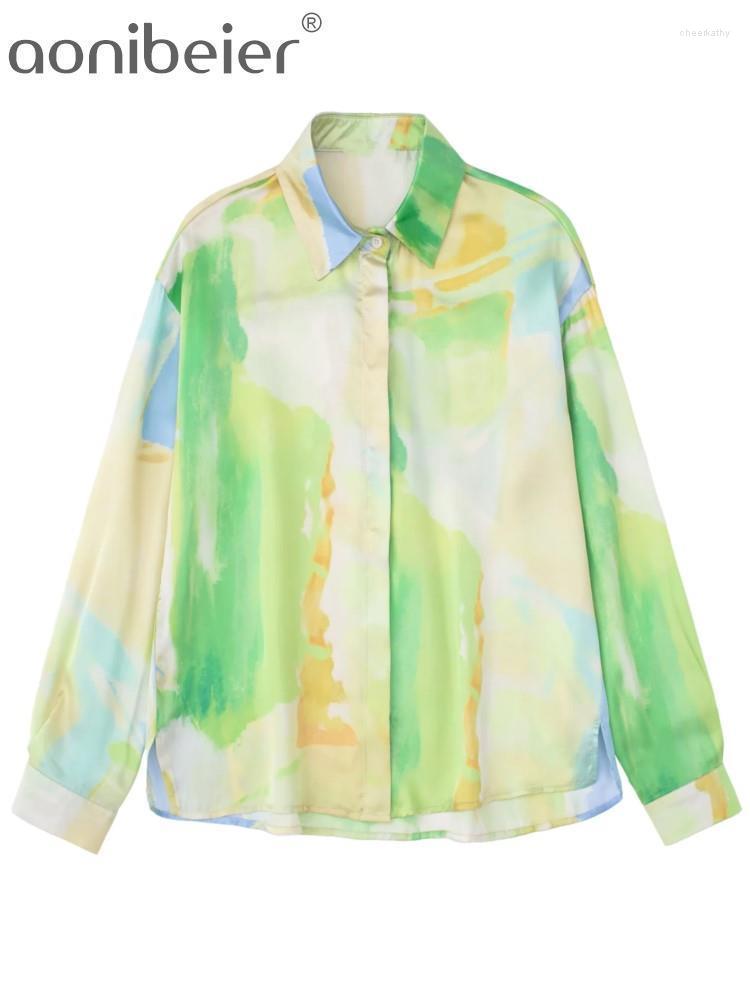 Women's Blouses & Shirts Aonibeier 2022 Summer Women Casual Tarf Thin Long Sleeve Green Tie Dye Print Loose Shirt Button-up Female Chic Tops, Skirts
Women's Blouses & Shirts Aonibeier 2022 Summer Women Casual Tarf Thin Long Sleeve Green Tie Dye Print Loose Shirt Button-up Female Chic Tops, Skirts