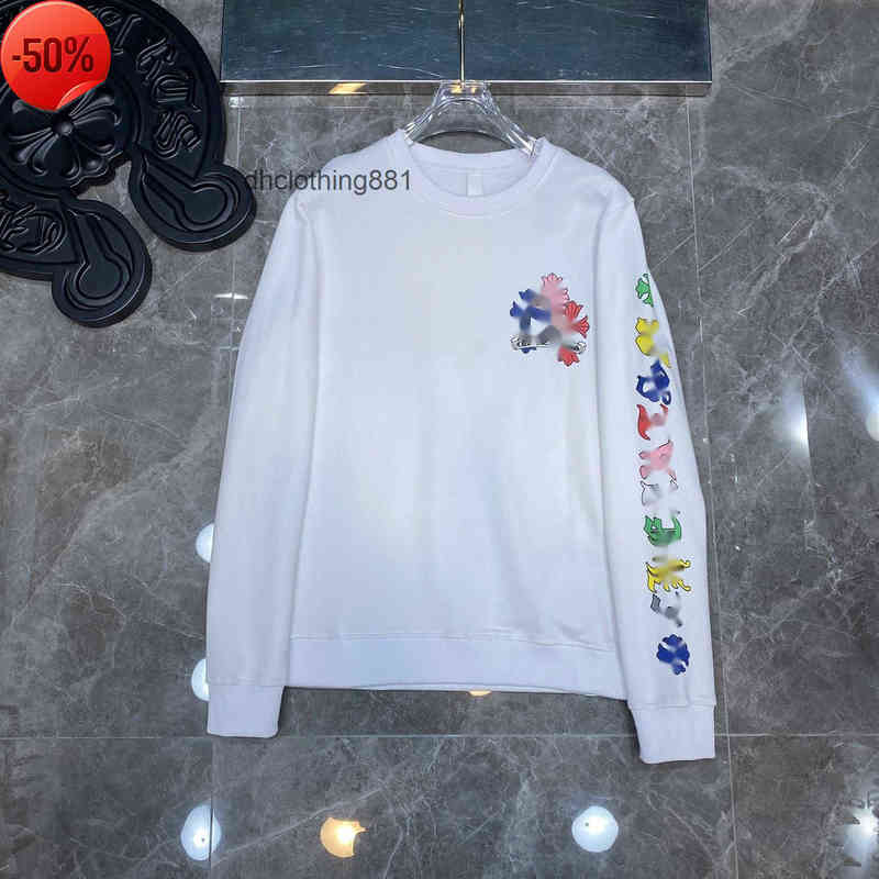 European and American Chromees 2022 Chromee Hearts Street Hoodies 22ss Correct Classic Color Phantom Cross Letter Flower Arm Sweat, White
European and American Chromees 2022 Chromee Hearts Street Hoodies 22ss Correct Classic Color Phantom Cross Letter Flower Arm Sweat, White