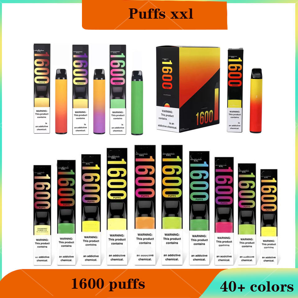 puffs XXL 1600 dispoasble vape e cigarettes 48 colors disposable vapor device prefilled vs 800 puff bar bang esco bars elux legend
puffs XXL 1600 dispoasble vape e cigarettes 48 colors disposable vapor device prefilled vs 800 puff bar bang esco bars elux legend