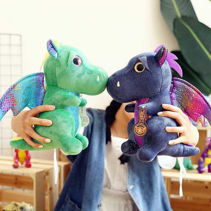 25cm Cute Plush Toy Little Flying Dragon Doll Dinosaur Doll Claw Machine Children's Gift, As show
25cm Cute Plush Toy Little Flying Dragon Doll Dinosaur Doll Claw Machine Children's Gift, As show