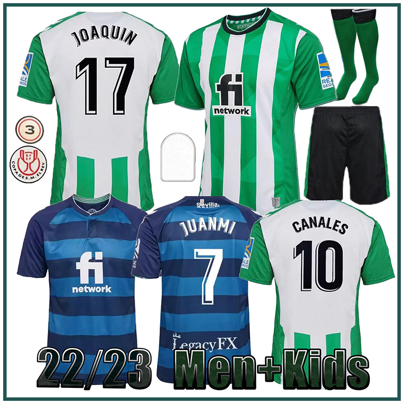 222 23 real Betis soccer Jerseys copa DEL rey FINAL away JOAQUIN B.Iglesias camiseta de futbol Juanmi ESTADIO LA CARTUJA 2022 football men kids kit, 22/23 kit +socks 
222 23 real Betis soccer Jerseys copa DEL rey FINAL away JOAQUIN B.Iglesias camiseta de futbol Juanmi ESTADIO LA CARTUJA 2022 football men kids kit, 22/23 kit +socks