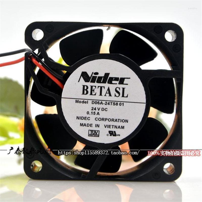 Fans & Coolings Original D06A-24TS8 01 24V 0.15A 6025 6cm Double Ball 2-wire Inverter Ultra-quiet Cooling FanFans
Fans & Coolings Original D06A-24TS8 01 24V 0.15A 6025 6cm Double Ball 2-wire Inverter Ultra-quiet Cooling FanFans