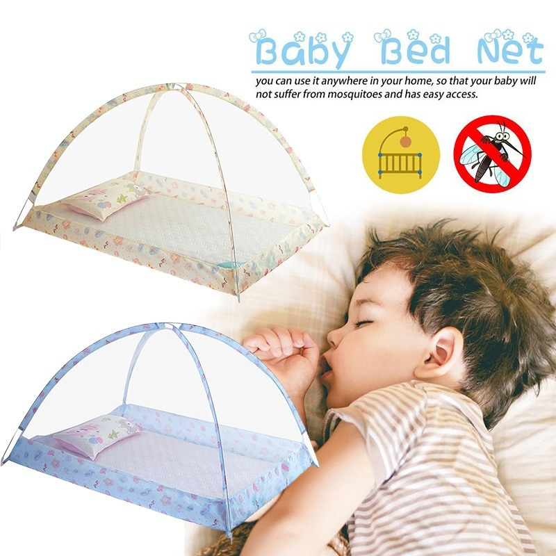 Bottomless Childrens Mosquito Net Bed Net Baby Dome Free Installation Portable Foldable Baby Bed Children Mosquito Net Tent 220531