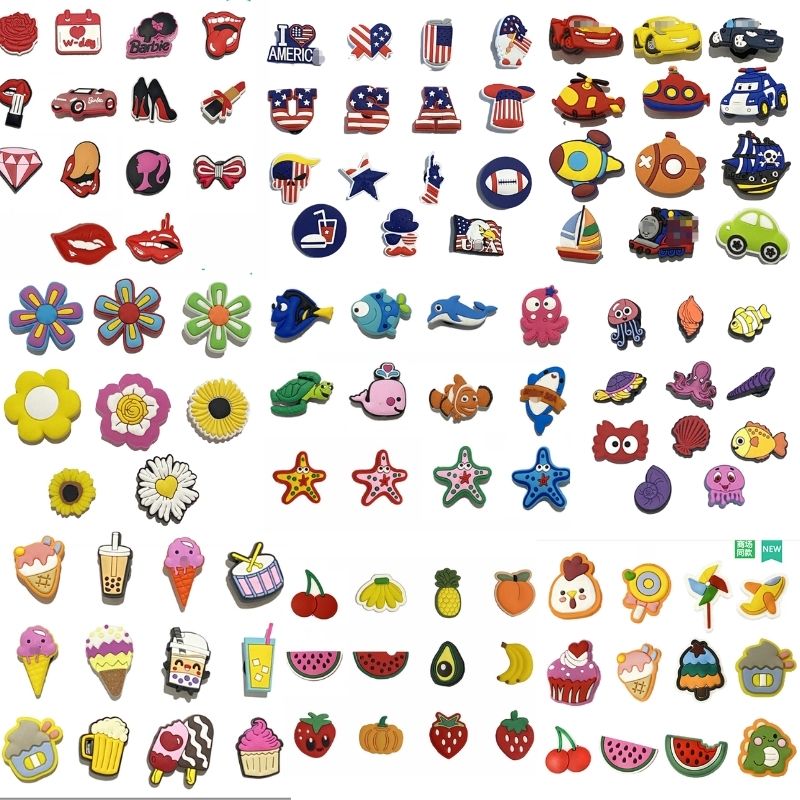 Shoe Parts Accessories Detachable Shoe Charms Pvc Shoecharms Buckle Soft Rubber Garden Shoe Accessories For Clog Croc Charm jlldjf
Shoe Parts Accessories Detachable Shoe Charms Pvc Shoecharms Buckle Soft Rubber Garden Shoe Accessories For Clog Croc Charm jlldjf