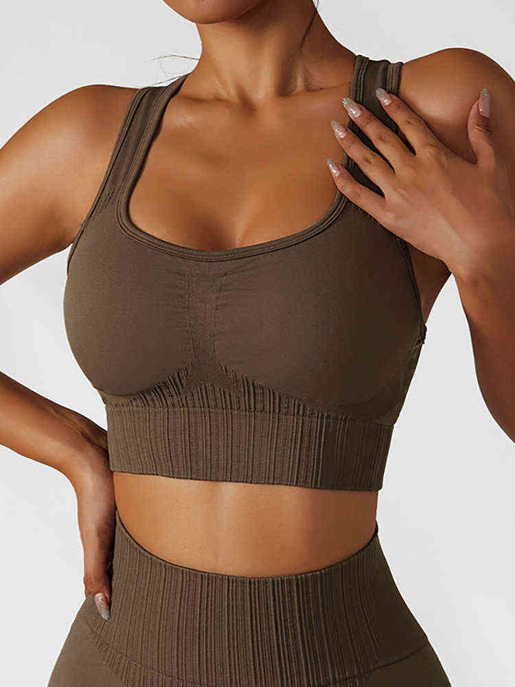ASHEYWR Shockproof Seamless Bras Women High Elastic Gather Workout Bra Sexy High Elastic Push Up Underwear Fitness Female T220726
ASHEYWR Shockproof Seamless Bras Women High Elastic Gather Workout Bra Sexy High Elastic Push Up Underwear Fitness Female T220726