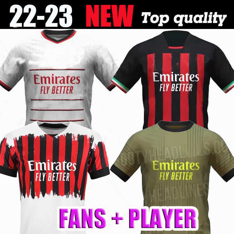 Fans player 21 22 23 GIROUD soccer jersey IBRAHIMOVIC KESSIE football shirt 2022 2023 TONALI REBIC Camiseta de futbol THEO BRAHIM R.LEAO, 10
Fans player 21 22 23 GIROUD soccer jersey IBRAHIMOVIC KESSIE football shirt 2022 2023 TONALI REBIC Camiseta de futbol THEO BRAHIM R.LEAO, 10