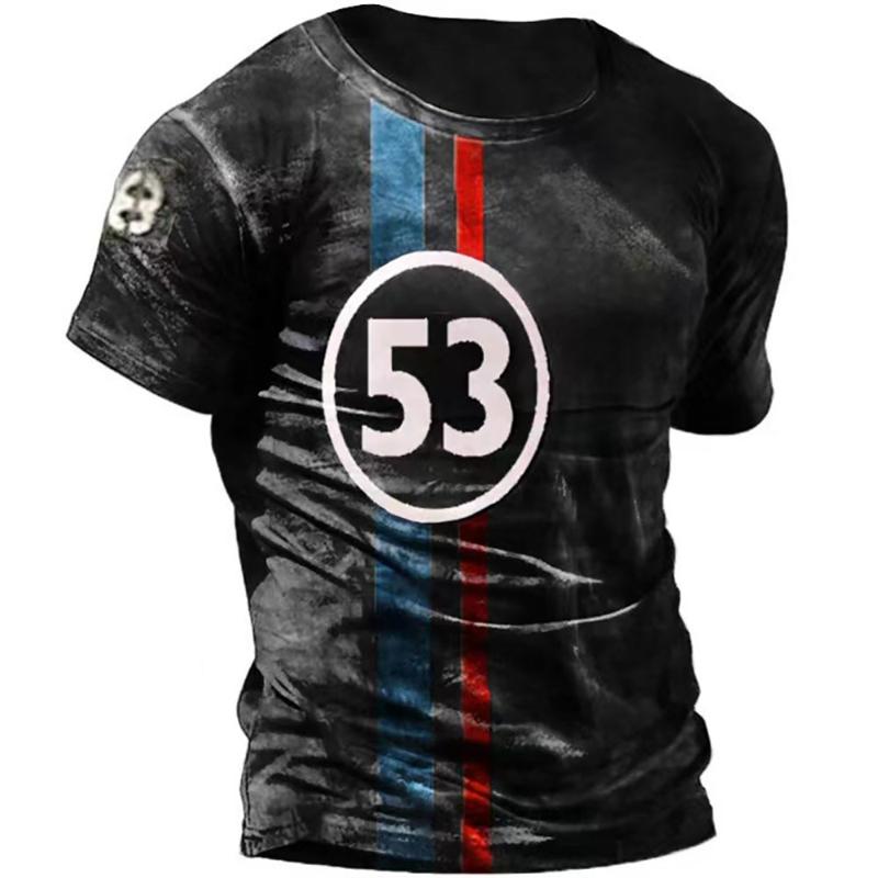 Men's T-Shirts Retro Summer For Racing 3D Print Streetwear Polyester O-Neck Loose Short Sleeve Tops Men Clothing Oversized T Shirt 6XLMen's, Racing no.7 brown
Men's T-Shirts Retro Summer For Racing 3D Print Streetwear Polyester O-Neck Loose Short Sleeve Tops Men Clothing Oversized T Shirt 6XLMen's, Racing no.7 brown
