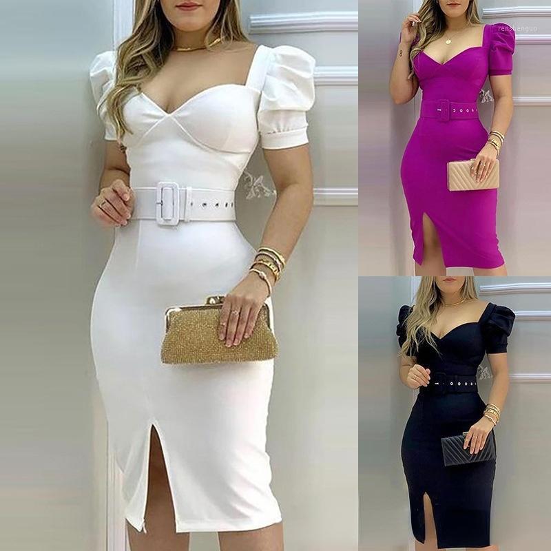 Casual Dresses Sexy V Neck Women Dress Fashion Puff Sleeve High Waist Tight 2022 Summer Elegant Office Lady
Casual Dresses Sexy V Neck Women Dress Fashion Puff Sleeve High Waist Tight 2022 Summer Elegant Office Lady