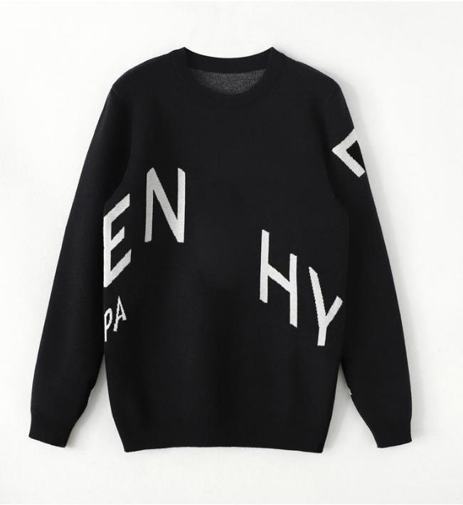 Designer Ladies Men's Sweater Knit Classic Sweater Couple Hoodie Top Simple Pullover Fashion 5 Colors S-3XL, Supplementary shipping
Designer Ladies Men's Sweater Knit Classic Sweater Couple Hoodie Top Simple Pullover Fashion 5 Colors S-3XL, Supplementary shipping