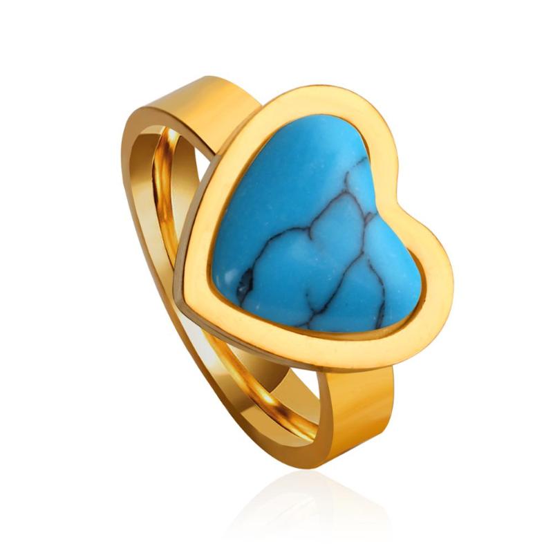 Wedding Rings Luxury Lover's Vintage Ring Jewelry Heart Shape Blue Color Stone Stainless Steel For Women/Girl GiftWedding
Wedding Rings Luxury Lover's Vintage Ring Jewelry Heart Shape Blue Color Stone Stainless Steel For Women/Girl GiftWedding