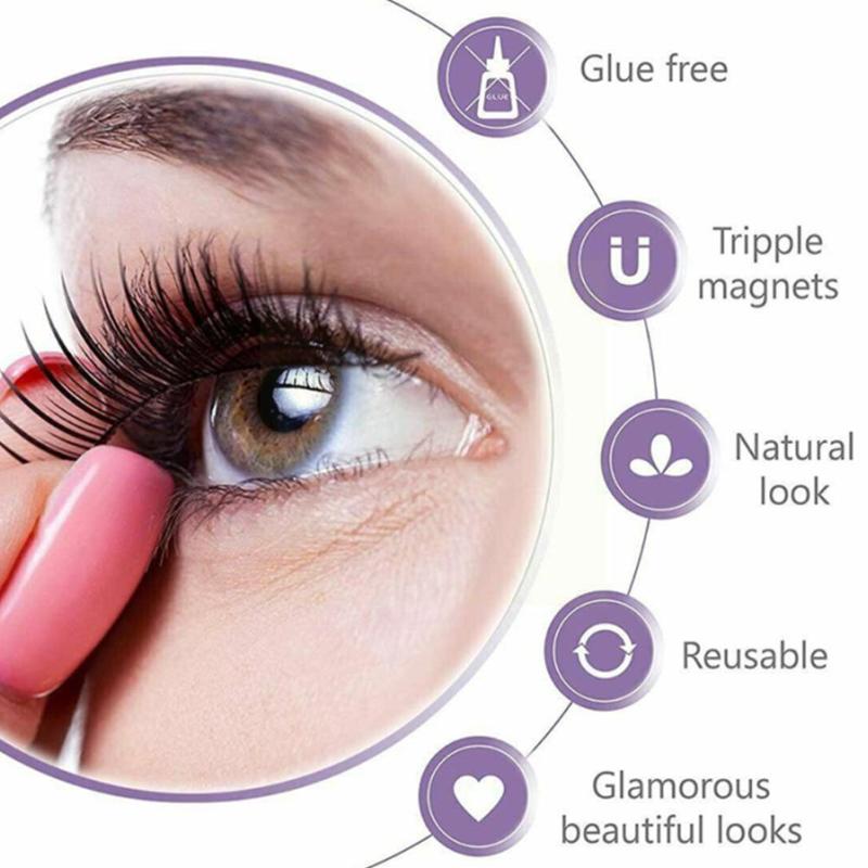 False Eyelashes Glue-free One Easy-to-wear Self-adhesive Natural Simulation Sharpened K5A2False
False Eyelashes Glue-free One Easy-to-wear Self-adhesive Natural Simulation Sharpened K5A2False