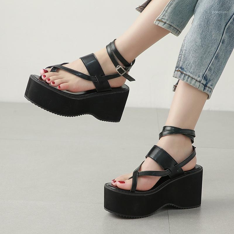 Sandals Designer Heels Punk Gladiator Women Cross Strappy Ankle Platform Wedges Shoes Summer 2022 High Sandal Female, Black
Sandals Designer Heels Punk Gladiator Women Cross Strappy Ankle Platform Wedges Shoes Summer 2022 High Sandal Female, Black