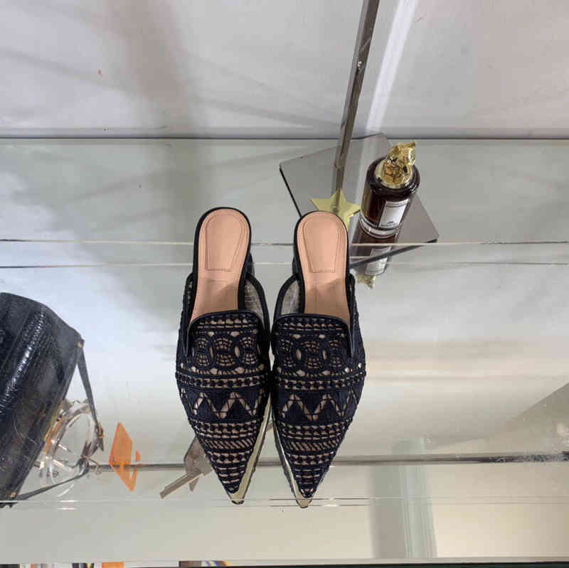 Slippers est summer shoes woman mules slippers pointed-toes knitted outdoor zapatos de mujer YCNM, 2# shoe box
Slippers est summer shoes woman mules slippers pointed-toes knitted outdoor zapatos de mujer YCNM, 2# shoe box