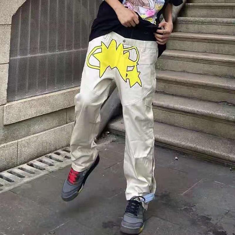 Men's Pants Stars Embroidery Color Block Baggy Casual Men And Women Harajuku Oversize Elastic Waist Overalls Loose Hip Hop Trousers, Black
Men's Pants Stars Embroidery Color Block Baggy Casual Men And Women Harajuku Oversize Elastic Waist Overalls Loose Hip Hop Trousers, Black