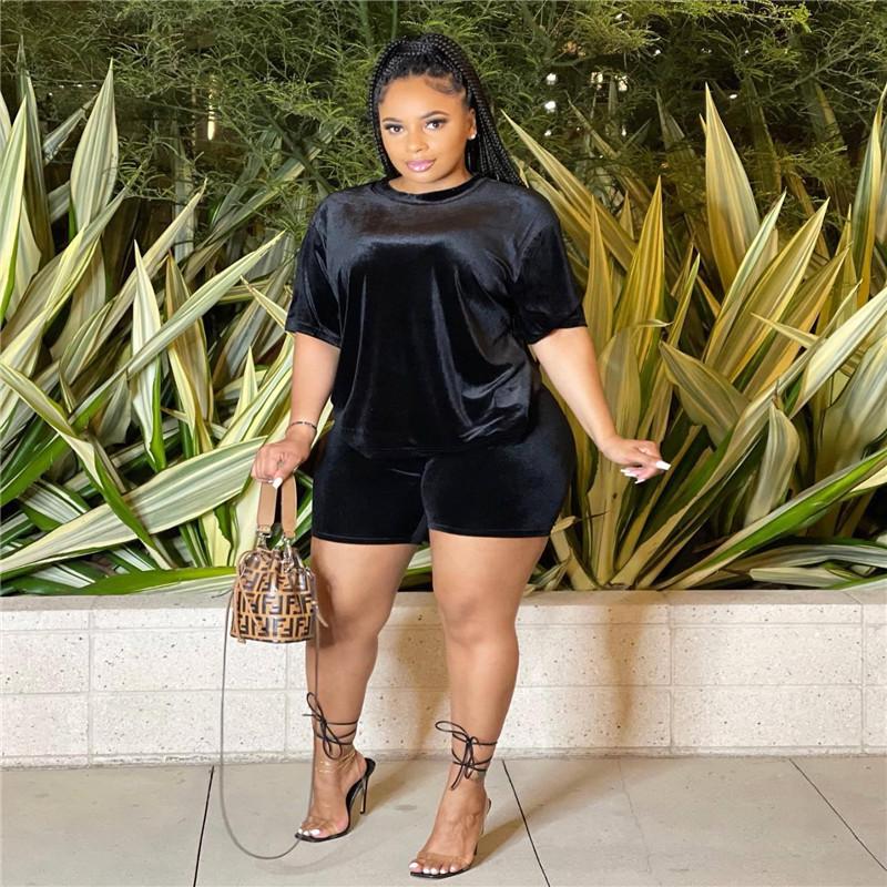 Women' Tracksuits Women Fashion Suit Home Leisure Simple Summer O-neck Short Sleeve T-shirt And Tight Shorts 2-piece SetWomen, Black
Women' Tracksuits Women Fashion Suit Home Leisure Simple Summer O-neck Short Sleeve T-shirt And Tight Shorts 2-piece SetWomen, Black