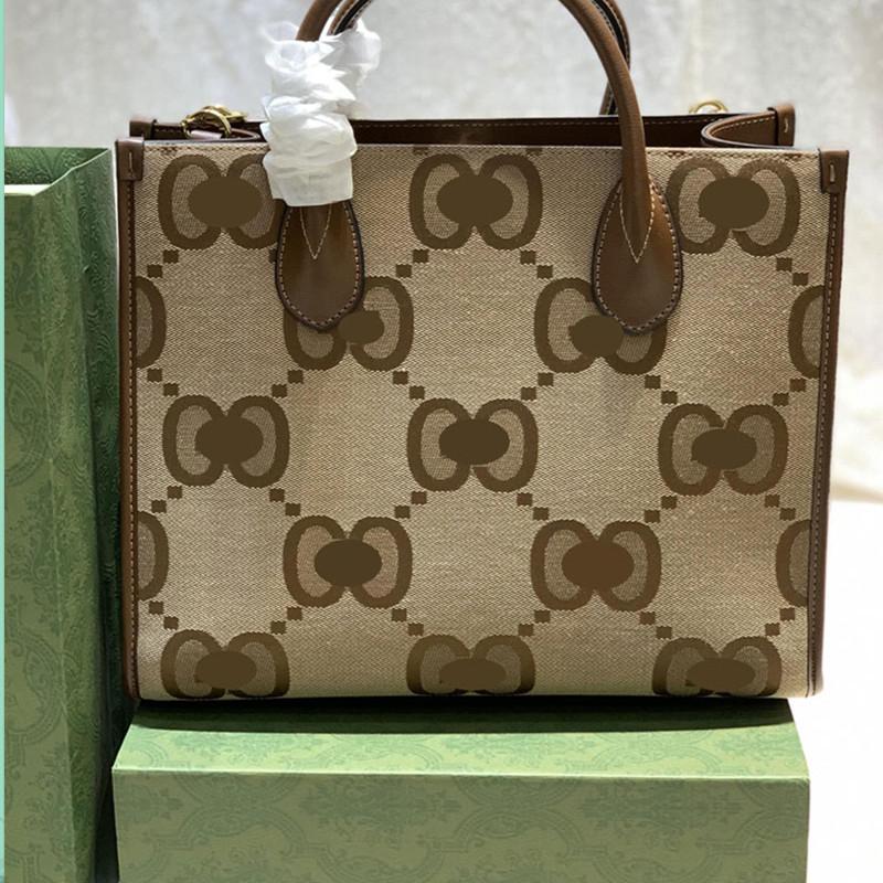 Fashion retro handbag shopping bag letter canvas design European and American large capacity brand handbags 
Fashion retro handbag shopping bag letter canvas design European and American large capacity brand handbags